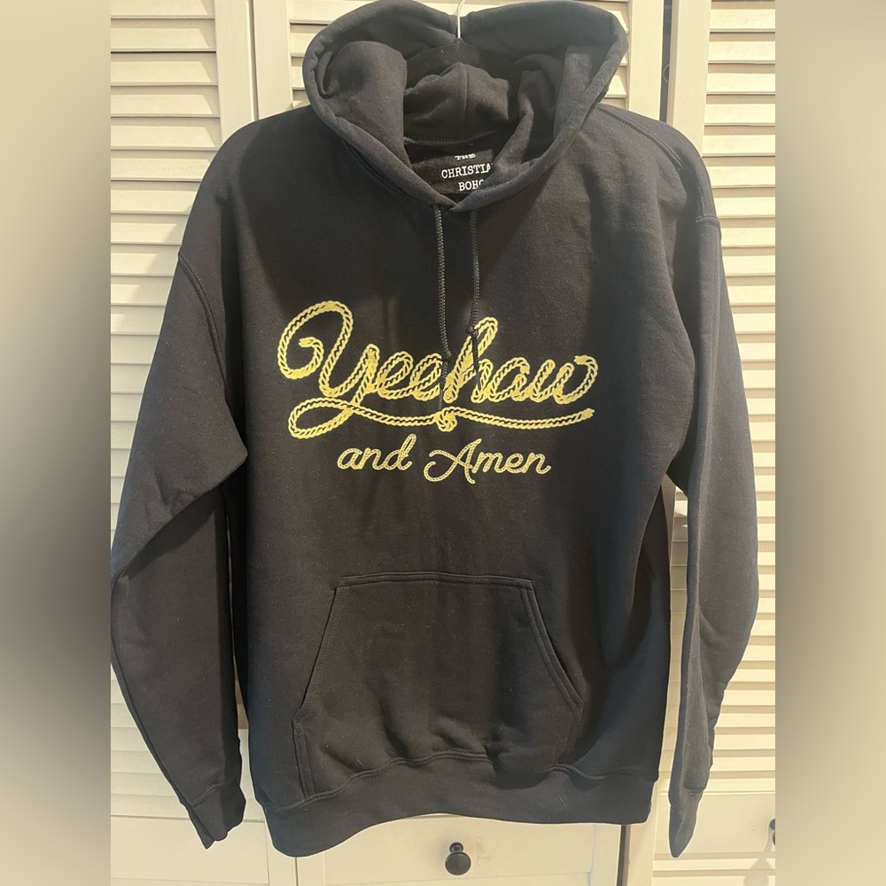 The Christian Boho “Yeehaw and Amen” hoodie